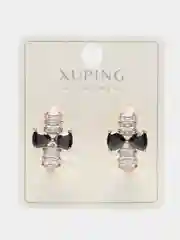 Черный серьги Xuping гипоаллергенный медицинский сплав