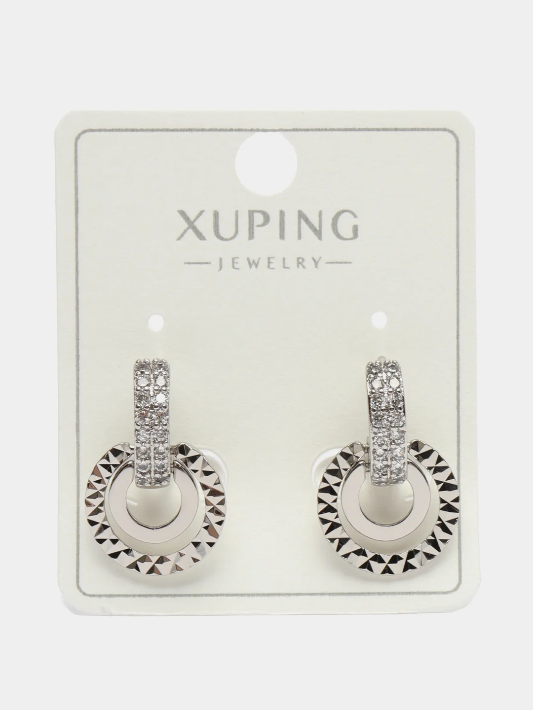 Серебряный серьги Xuping гипоаллергенный медицинский сплав