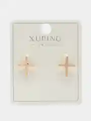 Золотой серьги Xuping гипоаллергенный медицинский сплав