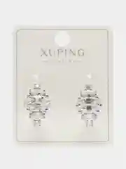 Белый серьги Xuping гипоаллергенный медицинский сплав