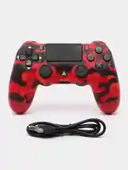Алый беспроводной геймпад-джойстик DualShock 4 для PS4, PS5 и ПК