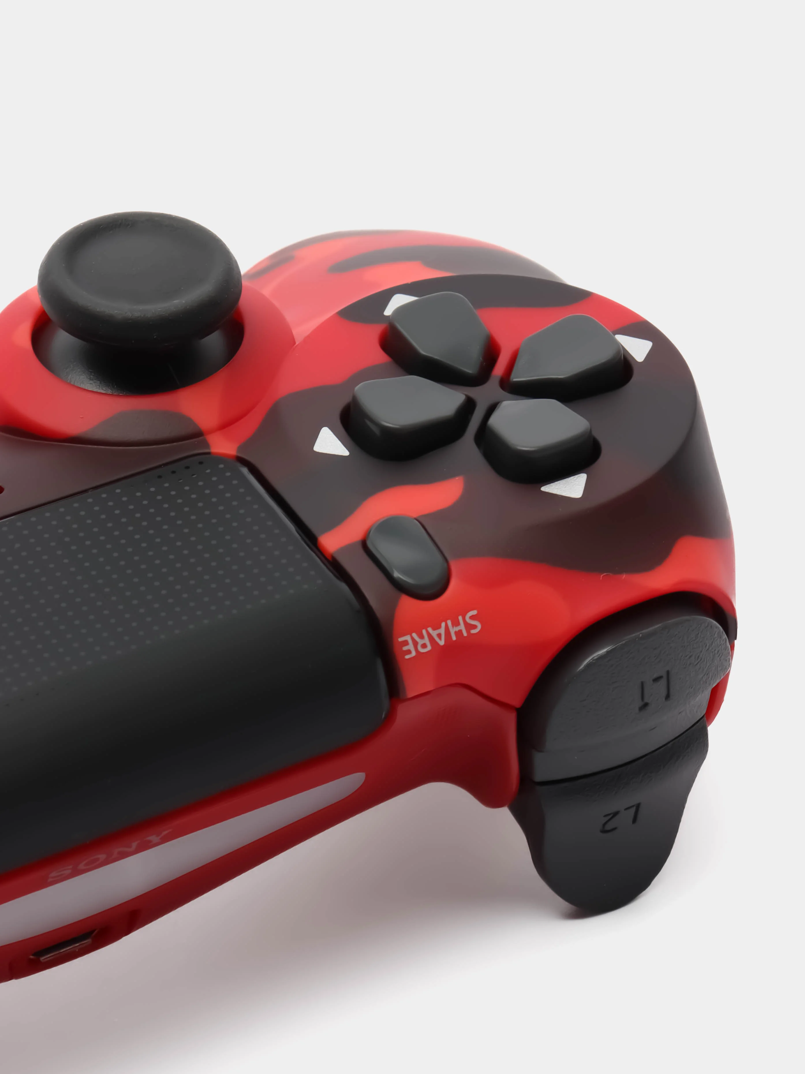 Алый беспроводной геймпад-джойстик DualShock 4 для PS4, PS5 и ПК