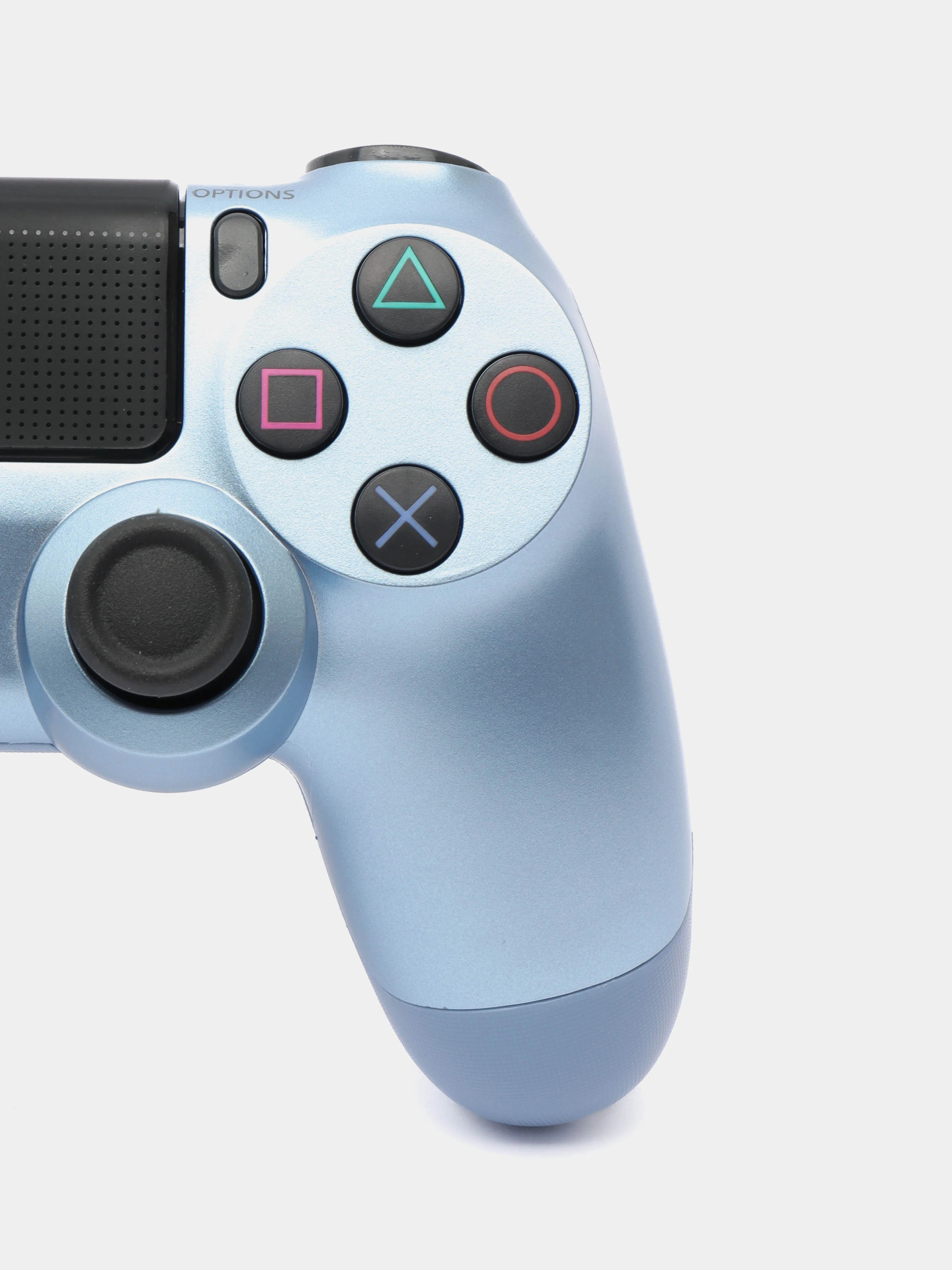 Голубой беспроводной геймпад-джойстик DualShock 4 для PS4, PS5 и ПК