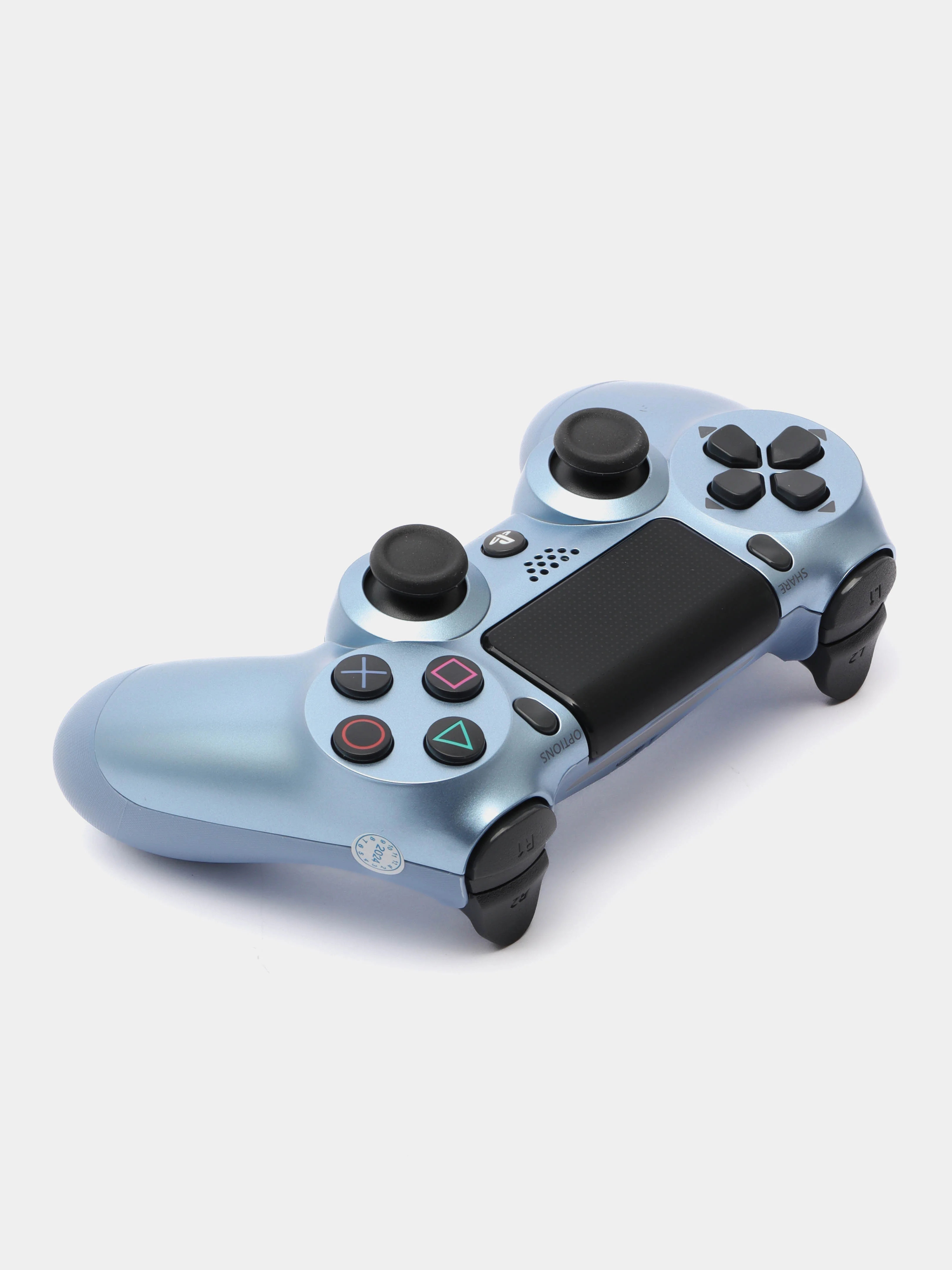 Голубой беспроводной геймпад-джойстик DualShock 4 для PS4, PS5 и ПК