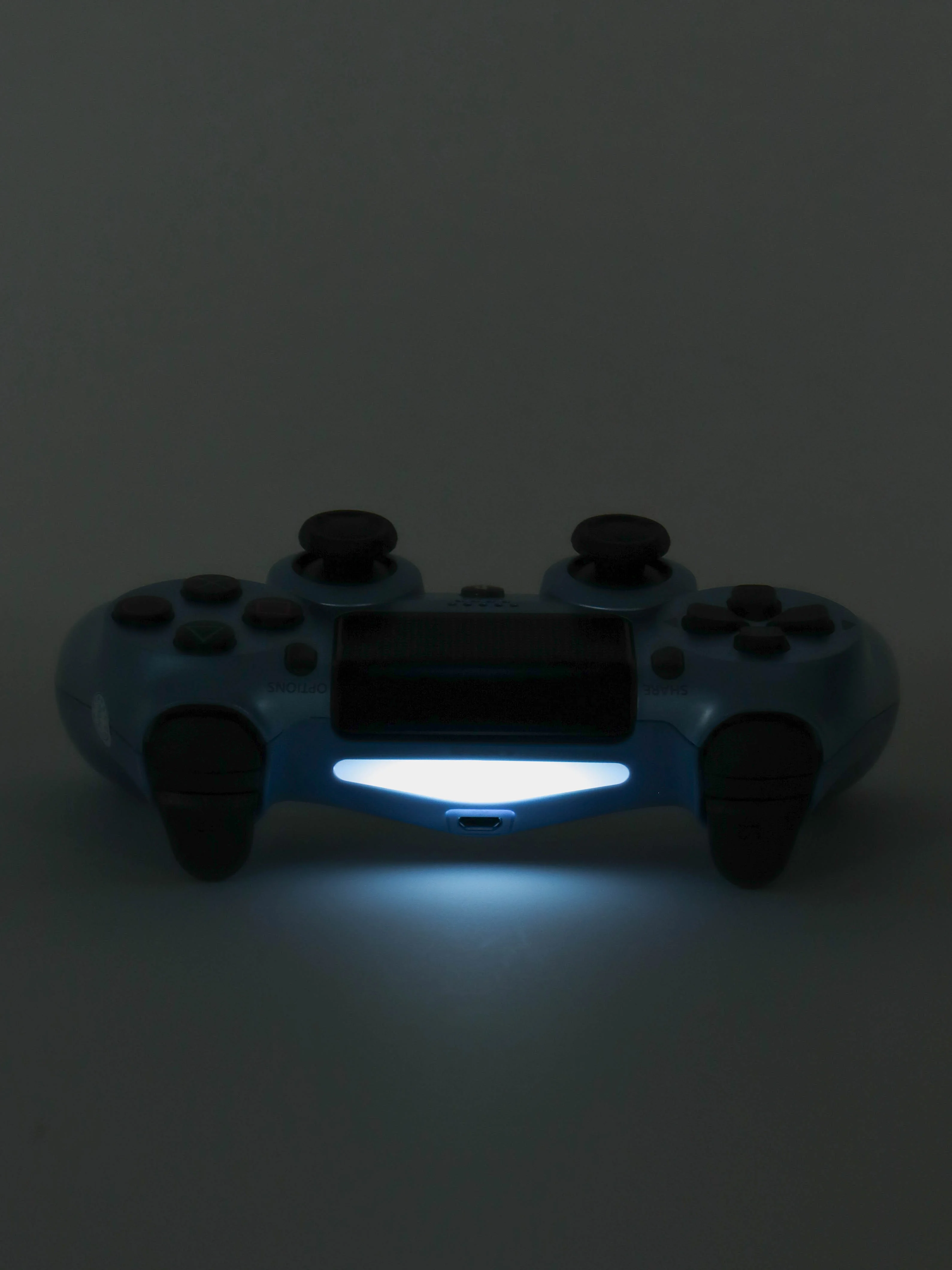 Голубой беспроводной геймпад-джойстик DualShock 4 для PS4, PS5 и ПК