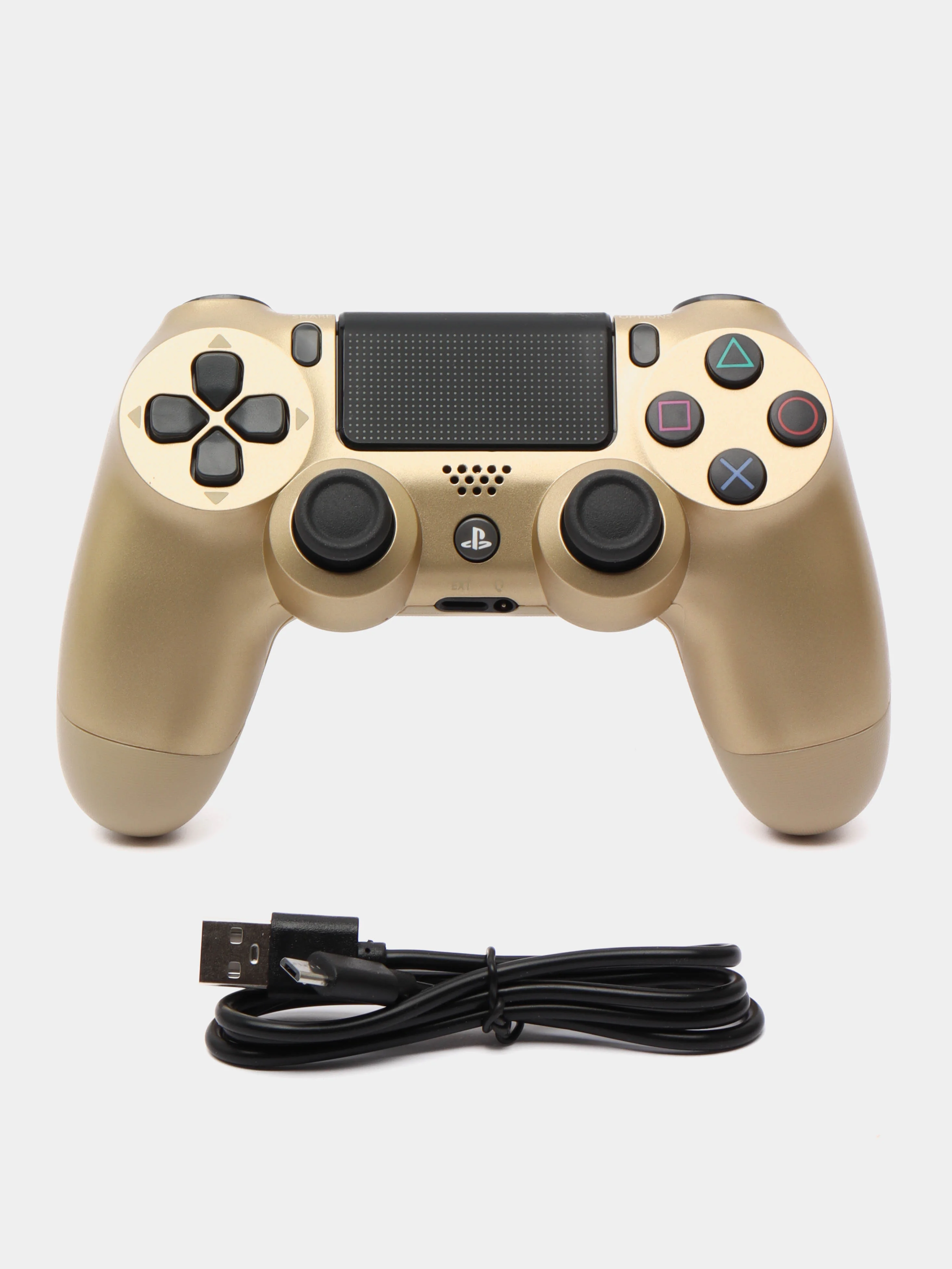 Золотой беспроводной геймпад-джойстик DualShock 4 для PS4, PS5 и ПК