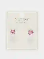 Золотой серьги Xuping гипоаллергенный медицинский сплав