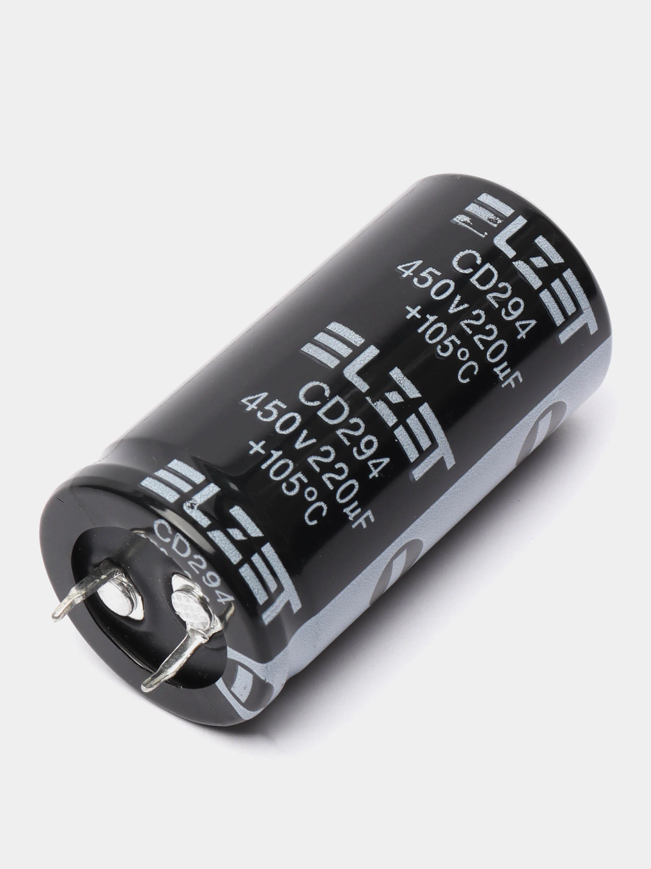 220мкФ 450в Конденсатор электролитический 220UF 450V 105C 25х40мм JCCON