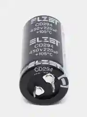 220мкФ 450в Конденсатор электролитический 220UF 450V 105C 25х40мм JCCON