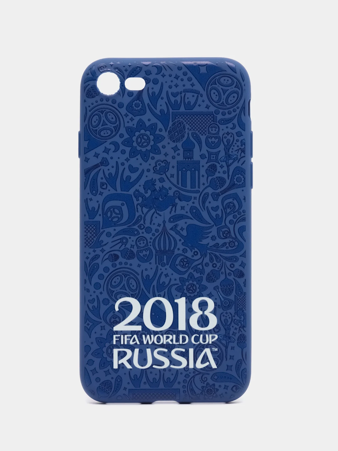 Синий чехол Fifa 2018 для Iphone 5/5s/Se/6/6s/7/8