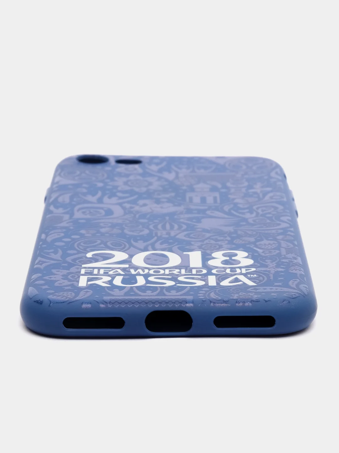 Синий чехол Fifa 2018 для Iphone 5/5s/Se/6/6s/7/8