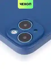 Чехол для iPhone 15, 14, 13 Pro, Max, Plus, Mini, ребристый, силиконовый, BROSCORP, карбон