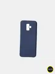 Синий меланж чехол для Samsung A6+