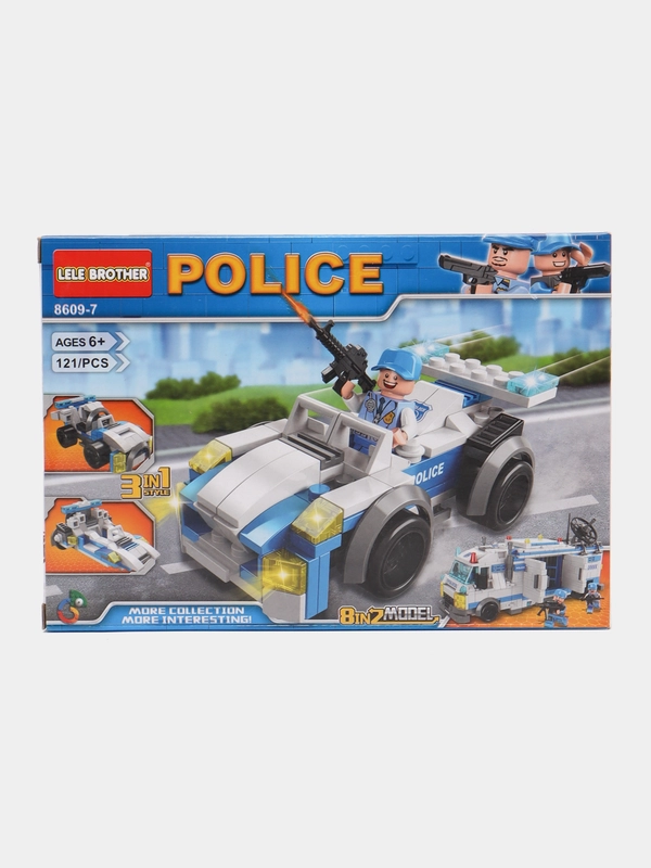 Конструктор Полицейский участок, совместимо с лего (LEGO)
