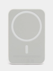 Аккумулятор внешний для iPhone /Зарядка MagSafe для айфона / PowerBank / 5000 mAh