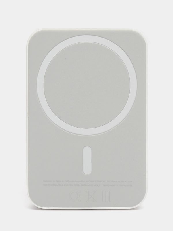 Аккумулятор внешний для iPhone /Зарядка MagSafe для айфона / PowerBank / 5000 mAh