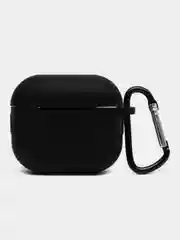 Черный силиконовый чехол для наушников AirPods Pro 3 series