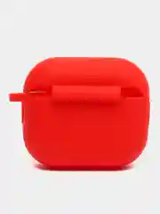 Красный силиконовый чехол для наушников AirPods Pro 3 series