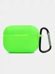 Зеленый силиконовый чехол для наушников AirPods Pro 3 series
