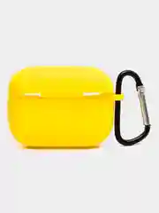 Желтый силиконовый чехол для наушников AirPods Pro 3 series