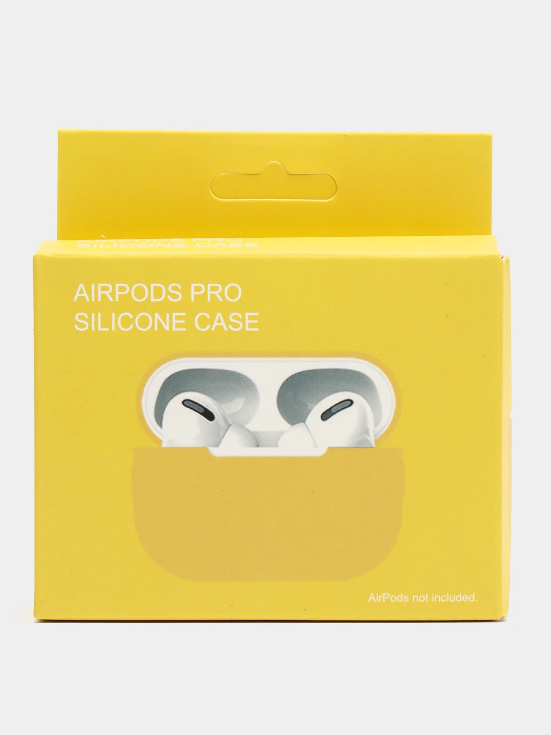 Желтый силиконовый чехол для наушников AirPods Pro 3 series