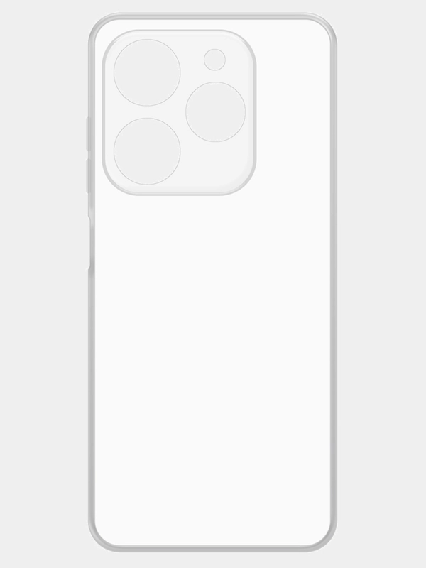 Чехол-накладка Krutoff Clear Case для TECNO Spark 20C/ Go 2024
