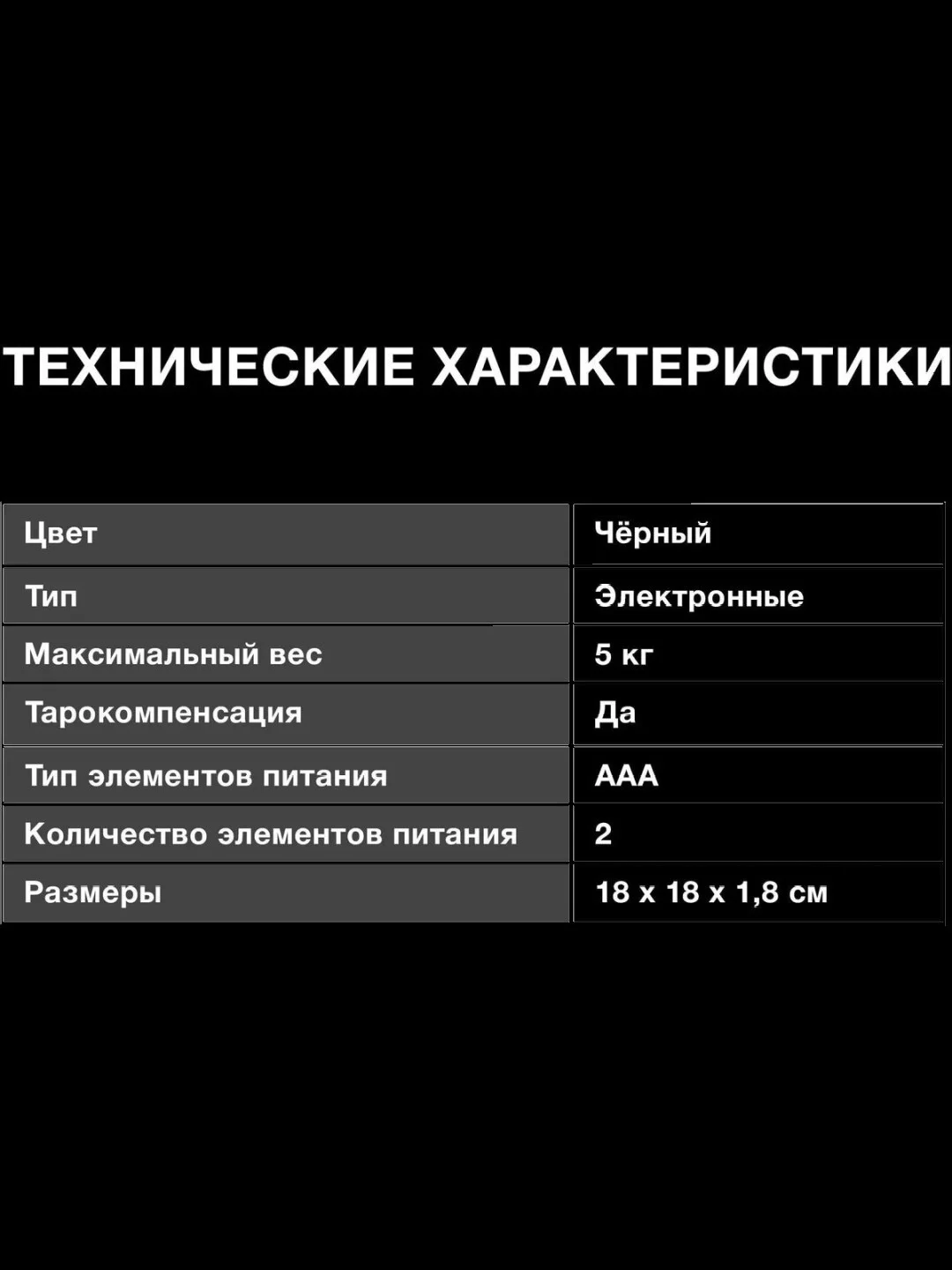 Черный весы кухонные Hyundai HYS-KG421, электронные