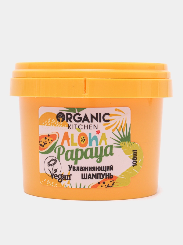 Шампунь "Aloha papaya" Organic Kitchen увлажняющий, 100 мл