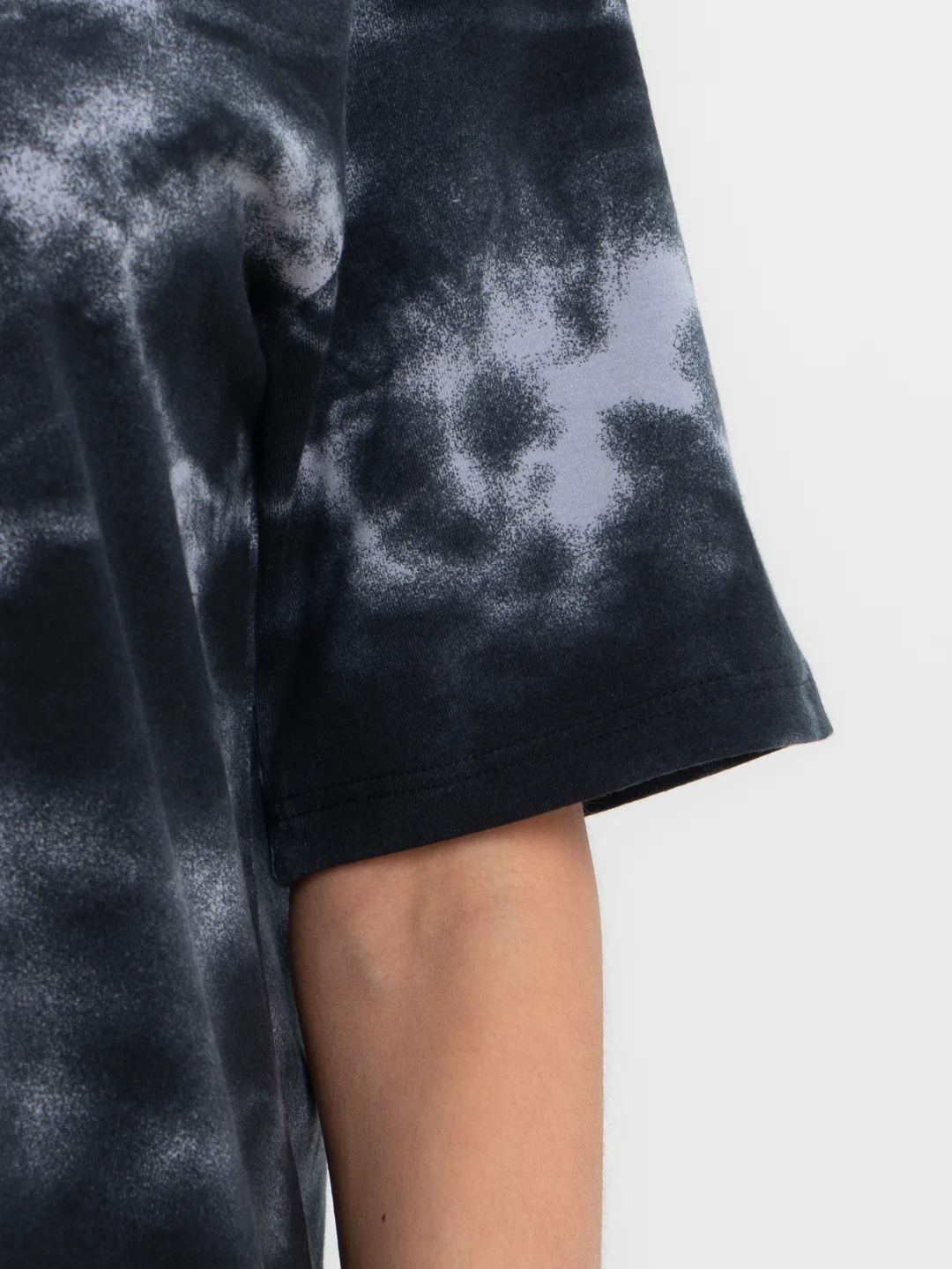 Ледяной платье-футболка Oversize с принтом, длинное