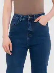Голубой джинсы женские mom fit с высокой посадкой, голубые и синие