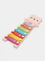 Коралловый игрушка музыкальная-металлофон, подарок к 8-му марта Музыкальная игрушка