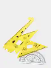 Линейки, набор 4 предмета, цвет на выбор