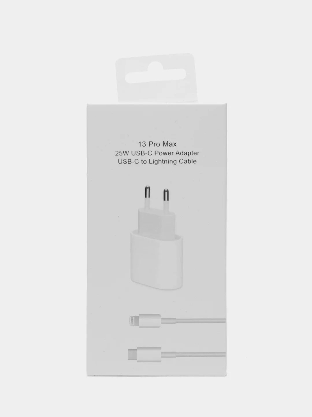 Сетевое зарядное устройство для iPhone 25W, 2 в 1
