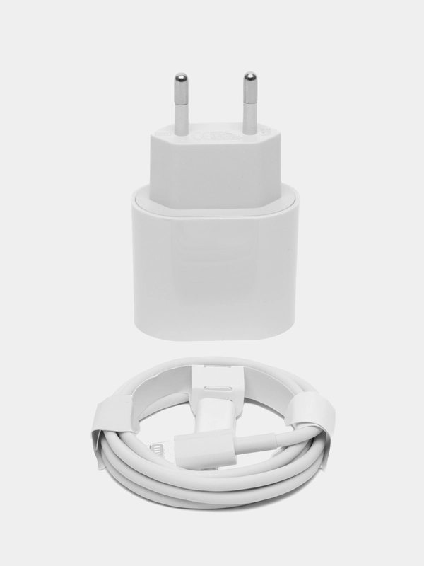 Сетевое зарядное устройство для iPhone 25W, 2 в 1