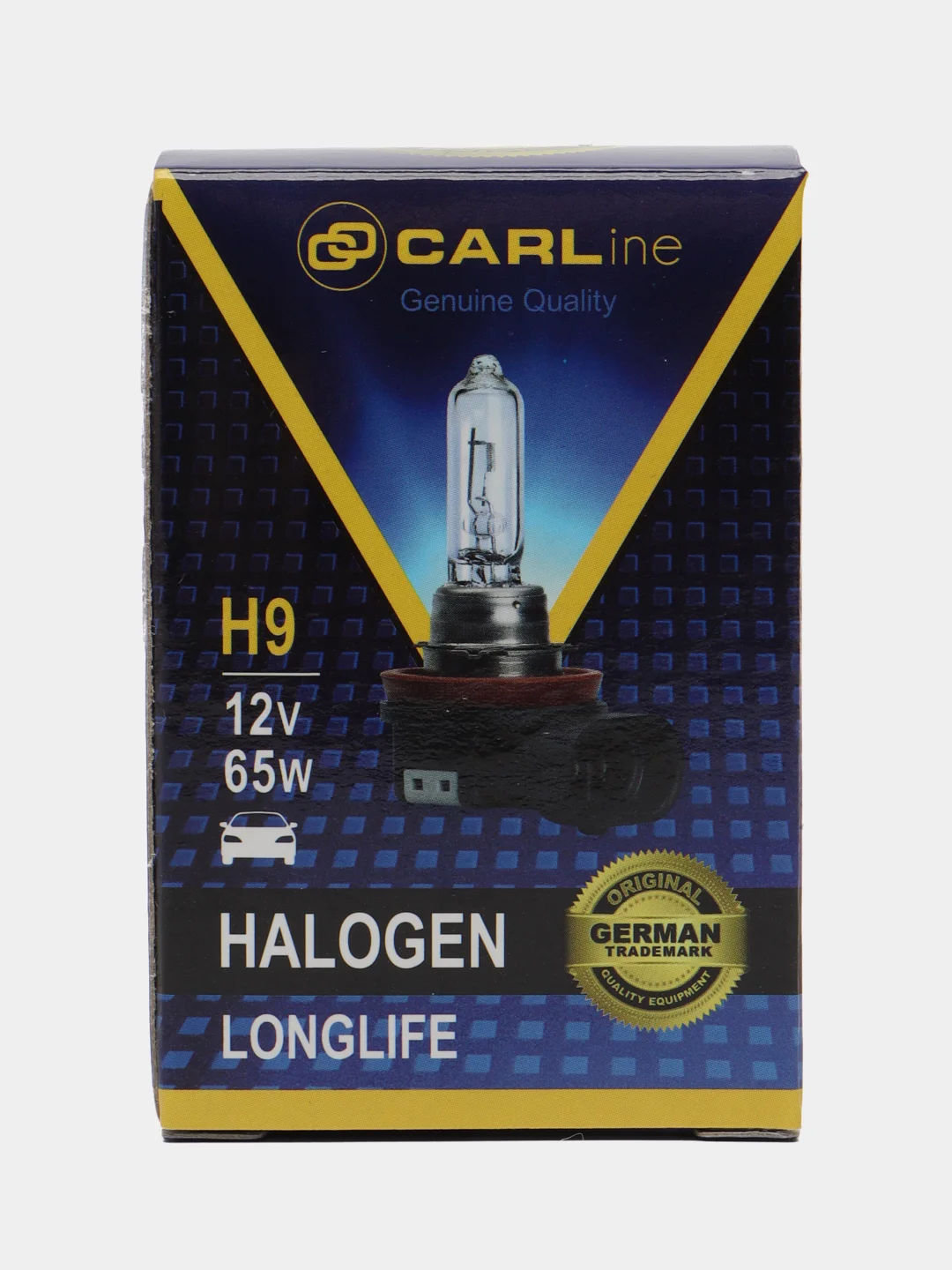 Автомобильная лампа H9  12V 65W CARLINE  CLN5016  Halogen Bulb Longlife