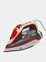 Красный утюг BQ SI1002, с вертикальным отпариванием 2600 Вт, САМООЧИЩАЕТСЯ, БЕРЕЖНАЯ ГЛАЖКА