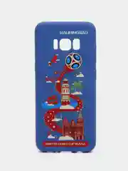 Синий меланж чехол Fifa 2018 для Samsung Galaxy j3 2018/j5 2018/j7 2017/s9/s8/s8 plus/A3 2017/A5 2017