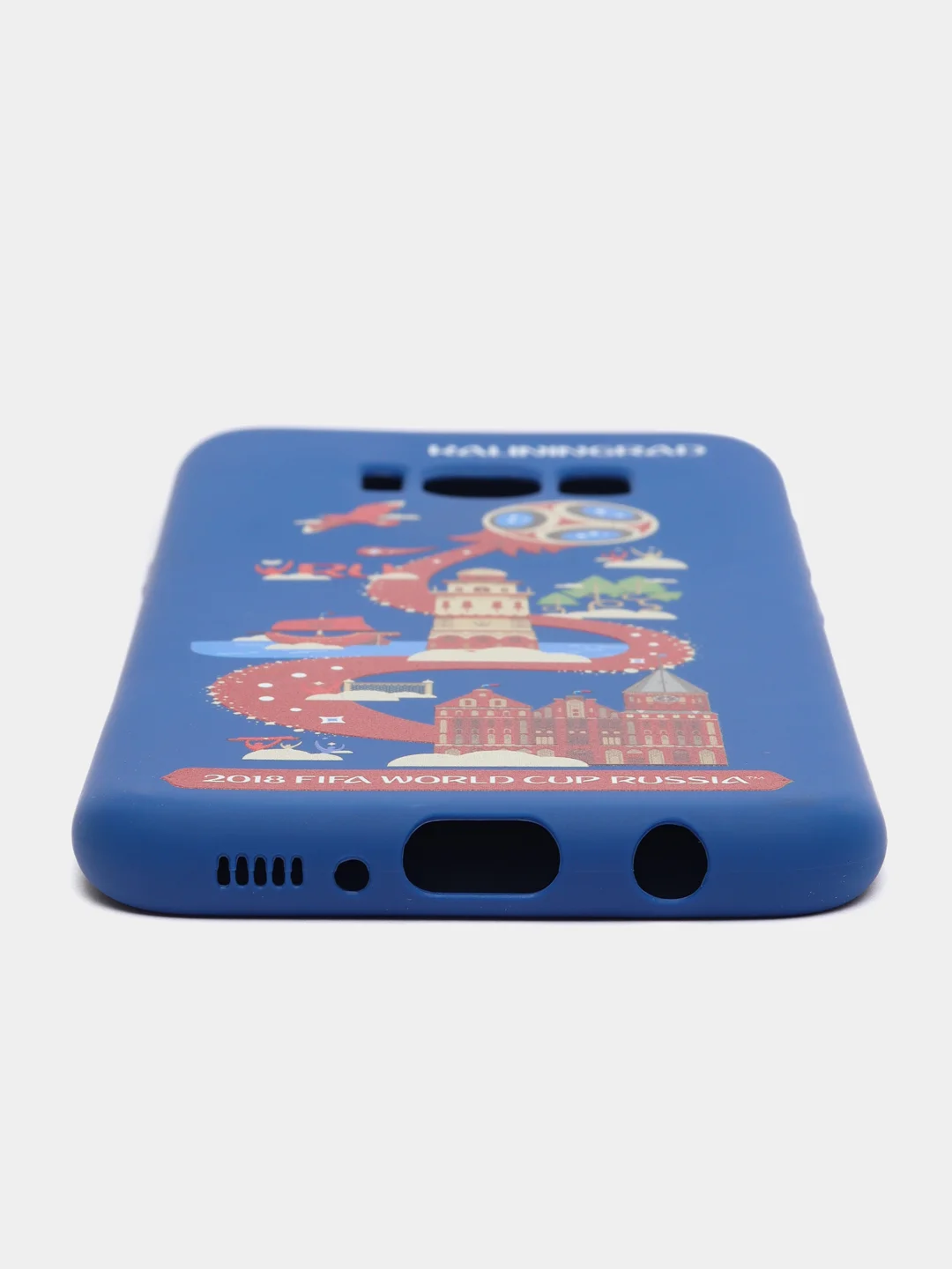 Синий меланж чехол Fifa 2018 для Samsung Galaxy j3 2018/j5 2018/j7 2017/s9/s8/s8 plus/A3 2017/A5 2017