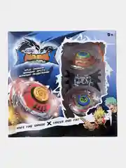 Бордовый волчок BeyBlade (Инфинити Надо) с пусковым устройством