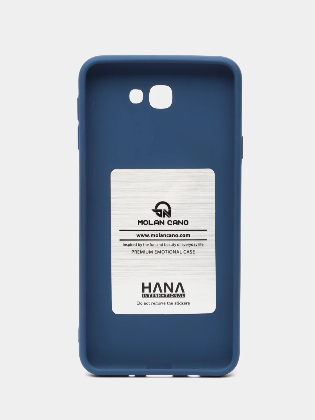 Синий силиконовый чехол для Samsung Galaxy J7 Prime, G610 бампер Hana Molan Cano для смартфона