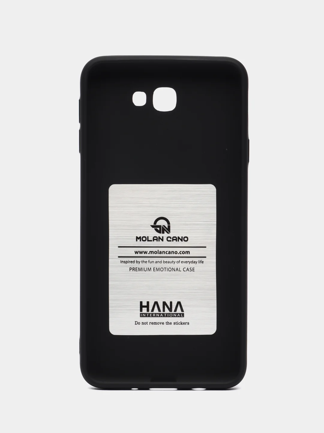 Черный силиконовый чехол для Samsung Galaxy J7 Prime, G610 бампер Hana Molan Cano для смартфона