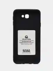 Черный силиконовый чехол для Samsung Galaxy J7 Prime, G610 бампер Hana Molan Cano для смартфона