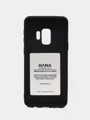 Черный силиконовый чехол для Samsung Galaxy S9, G960 бампер Hana Molan Cano для смартфона