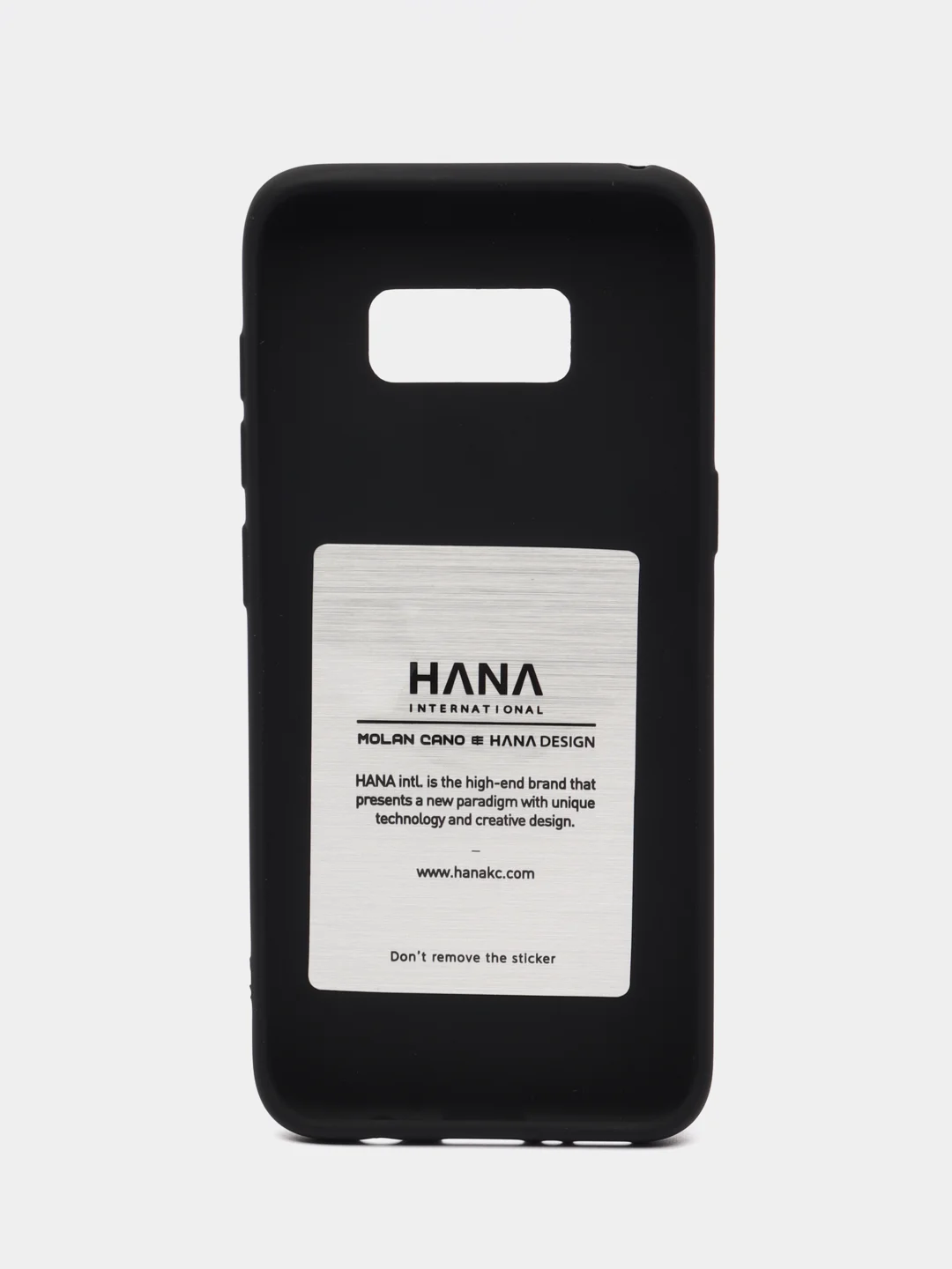Черный силиконовый чехол для Samsung Galaxy S8, SM-G950 бампер Hana Molan Cano для смартфона