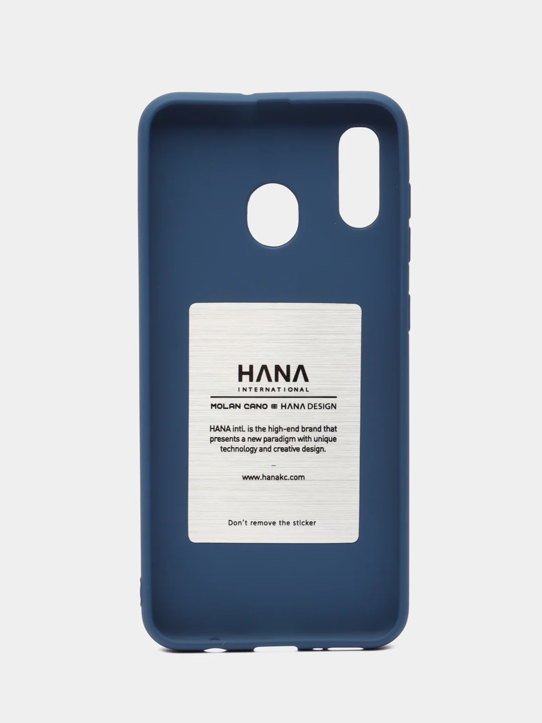 Синий силиконовый чехол для Samsung Galaxy A20, A30, бампер Hana Molan Cano для смартфона
