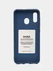 Синий силиконовый чехол для Samsung Galaxy A20, A30, бампер Hana Molan Cano для смартфона