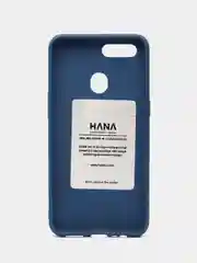Синий силиконовый чехол для OPPO A5, Oppo A3s бампер Hana Molan Cano для смартфона