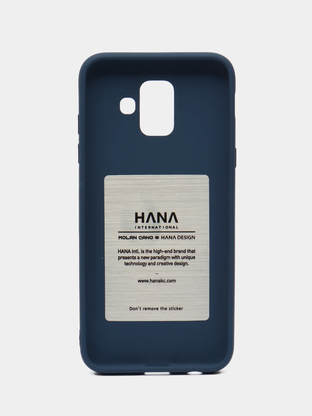 Синий силиконовый чехол для Samsung Galaxy A6 2018, SM-A600 бампер Hana Molan Cano для смартфона