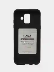 Синий силиконовый чехол для Samsung Galaxy A6 2018, SM-A600 бампер Hana Molan Cano для смартфона