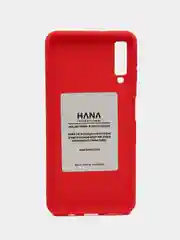 Красный силиконовый чехол для Samsung Galaxy A7 2018, A750 бампер Hana Molan Cano для смартфона